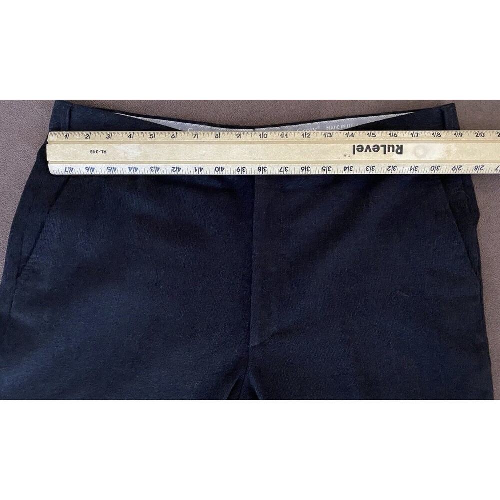 Luxury Gray Italian Wool Blend Trousers Straight Leg Minimalist 38 - Picture 10 of 12